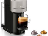 Nespresso Kapselmaschine Vertuo Next Basic XN910B von Krups, 54 % aus recyceltem Kunststoff, inkl. Willkommenspaket mit 12 Kapseln