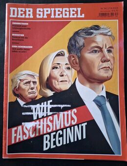 Der Spiegel Nr. 34 vom 17.08.2024 Wie Faschismus beginnt (Magazin Politik) - Essen