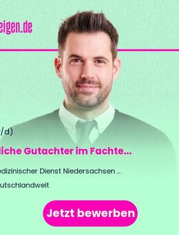 Ärztliche Gutachter (m/w/d) im Fachteam Begutachtung - Magdeburg Zentrum