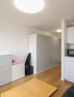 Helles 1-Zimmer-Apartment mit Balkon in moderner Wohnanlage. - München