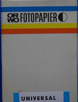 ORWO Fotopapier BH 1, 100 Blatt, 7,4*10,5cm, original verpackt! - Jena