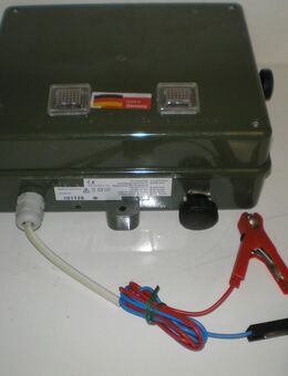 Weidezaungerät 9600 Volt, Draht + Zubehör - Saffig