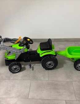 Smoby Kindertraktor mit Anhänger - Bockhorn (Bayern)
