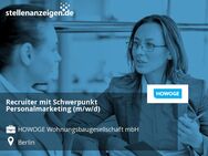 Recruiter mit Schwerpunkt Personalmarketing (m/w/d) - Berlin