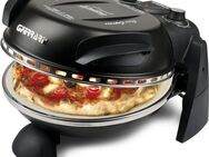 G3Ferrari Pizzaofen Delizia G1000610 schwarz, bis 400 Grad mit feuerfestem Naturstein