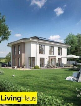 YOUR DREAM! Effiziente Stadtvilla mit viel Platz, Homeoffice inkl. Grundstück - Braunsbedra