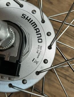 Fahrrad Vorderrad mit Nabendynamo Shimano - Büdingen
