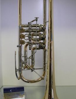 J. Scherzer Profiklasse Konzert - Trompete 8218 W mit Überblasklappe, Neuware - Hagenburg