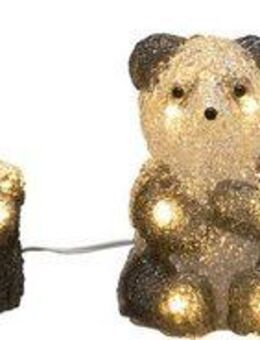 KONSTSMIDE LED-Lichterkette Weihnachtsdeko aussen, 40 warm weiße Dioden