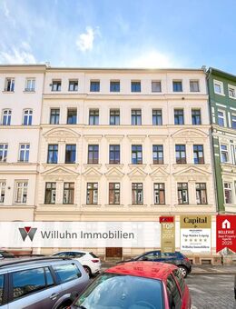 Altbaucharme in ruhiger Lage - 3 Zimmer mit Balkon, Fußbodenheizung & Photovoltaik, saniert 2012 - Leipzig