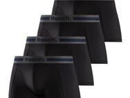 Bench. Boxer Boxershorts für Herren (Packung, 4-St) Unterhosen mit Overlock-Nähten vorn