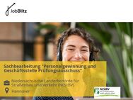 Sachbearbeitung "Personalgewinnung und Geschäftsstelle Prüfungsausschuss" - Hannover