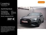 Audi A3, Sportback 40 TFSIe 2x S line S-Sitze Assistenz Optik, Jahr 2023 - Eschborn