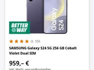 Samsung s24 256gb onyx schwarz neuwertig noch eingeschweißt - Berlin