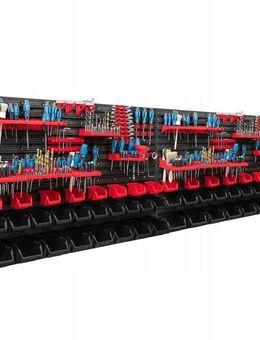 Werkstattregal Werkzeugwand Garage 230x78 cm komplett Set - Wuppertal