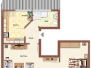 Gemütliche 2-Zimmer-Dachgeschosswohnung mit moderner Ausstattung WBS erforderlich! - Mönchengladbach
