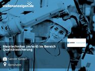 Messtechniker (m/w/d) im Bereich Qualitätssicherung - Bensheim