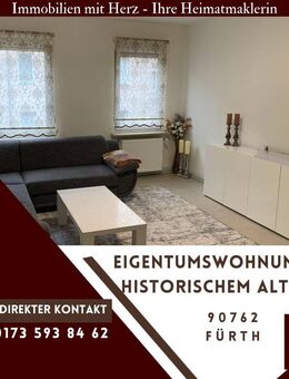 Eigentumswohnung in historischem Sandsteingebäude - Kapitalanlage - Fürth