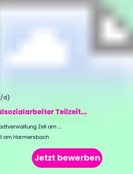 Schulsozialarbeiter (m/w/d) Teilzeit - Zell (Harmersbach)