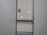 TEC Wohnwagentür Aufbautür ca. 173 x 50 gebr. (zB TB5) ohne Rahmen, ohne Schlüssel, Spezialumbau mit Fenster (Eingangstür) rechts - Schotten Zentrum