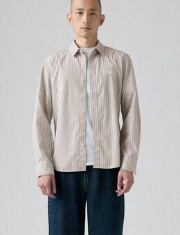 Levi's® Jeanshemd BATTERY HM SHIRT SLIM mit Logobadge