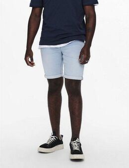 ONLY & SONS Jeansshorts ONSPLY LIGHT BLUE 5189 SHORTS DNM NOOS