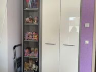 Komplettes Arbeitszimmer, schönes Zimmer, Betongrau/weiß - Bergheim (Nordrhein-Westfalen)