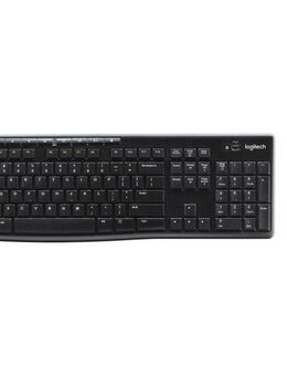Logitech Wireless Keyboard K270 - US-INT'L- NSEA Layout Tastatur- und Maus-Set