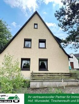 Doppelhaushälfte mit Garten - familienfreundlich & gut angebunden - Schwarzenbach (Saale)