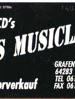 Telefonkarte Uli's Musicland - Berlin