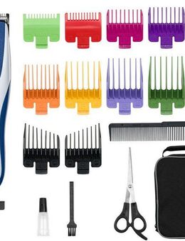 Wahl Haar- und Bartschneider 09649-016, 20-teilig, Color Pro Cordless, Netz-/Akku-Haarschneideset