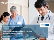 Medizinischer Mitarbeiter für die Blutentnahme (m/w/d) - Hennigsdorf