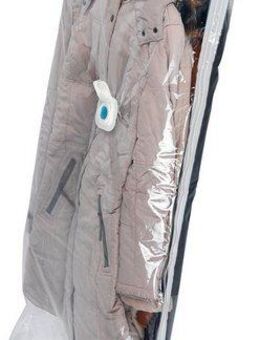 WENKO Kleidersack Vakuum Größe L & XL (Set, 2 St) Vakuumbeutel für Kleidung, platzsparend im Kleiderschrank