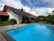 Schwindegg: sehr schönes EFH mit 5 1/2 Zimmern, Garten, Pool und Garage - Schwindegg
