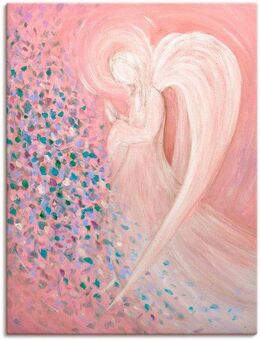 Artland Wandbild Engelbild - pastell, Religion (1 St), als Alubild, Outdoorbild, Leinwandbild, Poster, Wandaufkleber