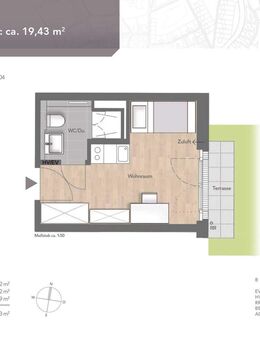 UNITED HOMES Giesing - Studentenapartment 4 - München