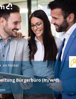 Sachbearbeitung Bürgerbüro (m/w/d) - Remseck (Neckar) Remseck