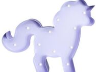 MARQUEE LIGHTS LED Dekolicht Horse, LED fest integriert, Warmweiß, Wandlampe, Tischlampe Ponny, Einhorn, Pferd 12 Leuchtmittel - 23x19 cm