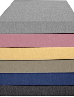 KUM Spannbettlaken Polycotton Spannbetttuch, Polycotton, Gummizug: rundum, (1 Stück)