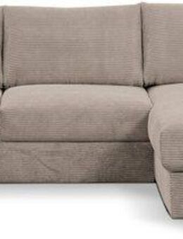 WERK2 Ecksofa Rozzana Design Ecksofa mit hohem Komfort, zeitlos & elegant, L-Form, in kuschelweichen Trendstoffen Cord, Breitcord und Plüsch