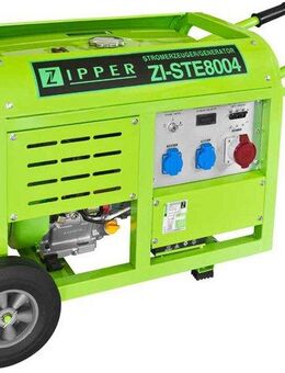 ZIPPER Stromerzeuger 2x230V/1x400V, 9,3 in kW, für Baustellen, Gartenbereich sowie Freizeit und Campingaktivitäten