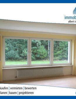 Schöne 4 Zi.-Whg., Hochparterre, Südbalkon, direkt am Waldrand, TG-Platz, keine WG! - Buckenhof