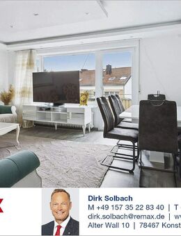 Schöne ETW mit Süd-Balkon in Seenähe - Allensbach