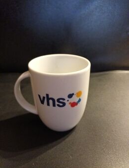 VHS Tasse Werbetasse Kaffeetasse für Sammler - Essen