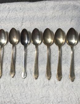 WMF Patent 90er Silber Sammler Vintage Teelöffel Set Versilbert - Fulda