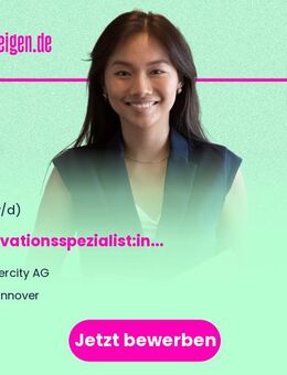 Innovationsspezialist:in - Hannover