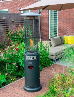 SARO-Gasheizstrahler Modell FLAMEHEATER ROUND 1100 - Kaiserslautern