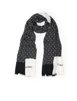 Calvin Klein Modeschal AP MNML LG SHWL 70 X, Mit Markenlogoprint