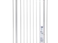 TIAKI Hohes Metall-Hundegitter - Höhe 104 cm, Breite 74 bis 79 cm