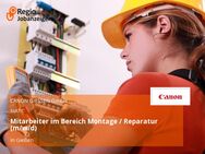 Mitarbeiter im Bereich Montage / Reparatur (m/w/d) - Gießen